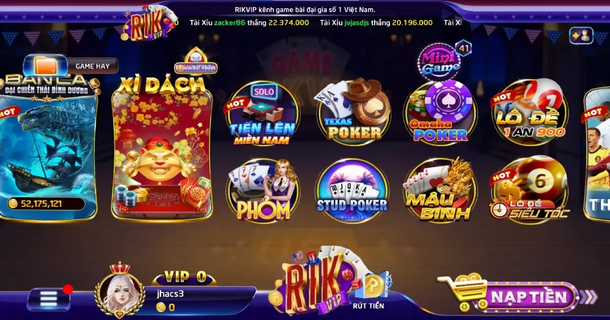 Trường hợp ăn trắng khi chơi game bài bài Mậu Binh RIKVIP