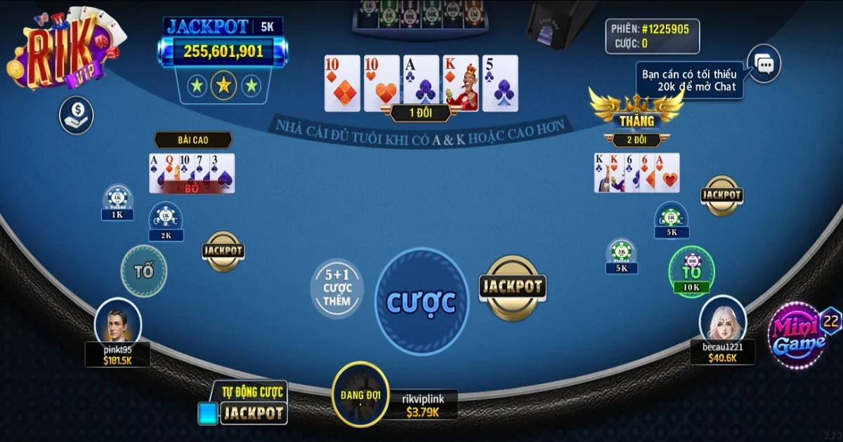 Tìm hiểu đôi nét về sân chơi game bài Poker RIKVIP