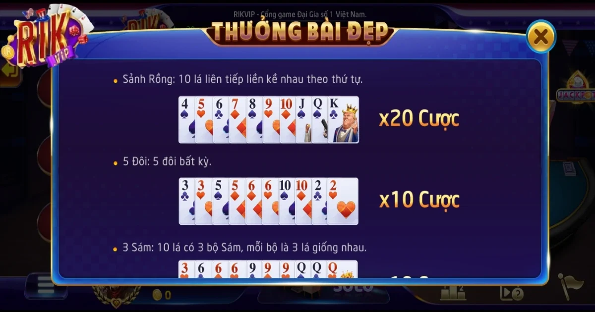 Tổng quan về game bài Sâm Lốc RIKVIP