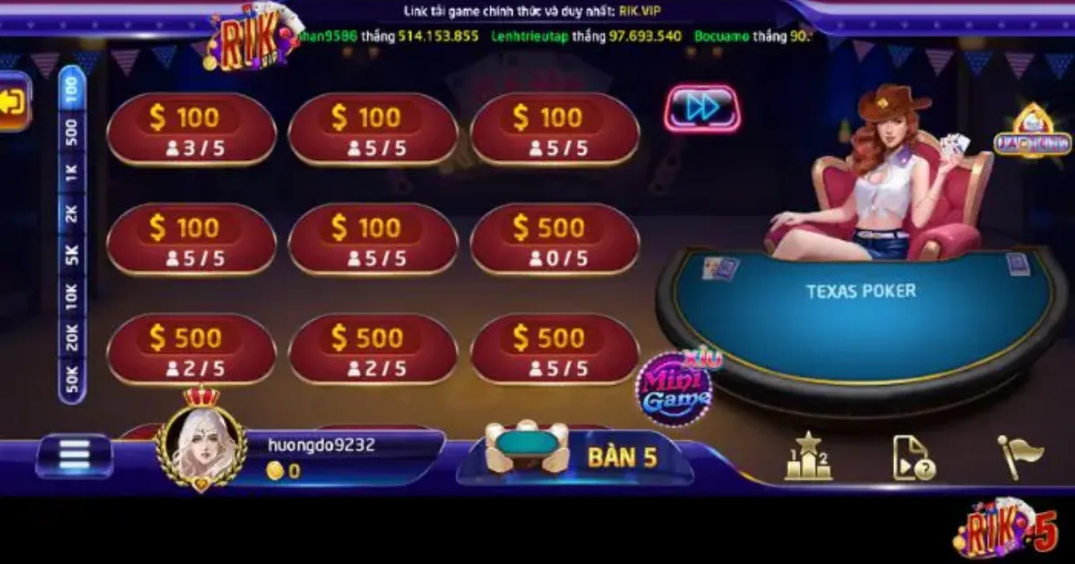 Các vị trí trong bàn poker