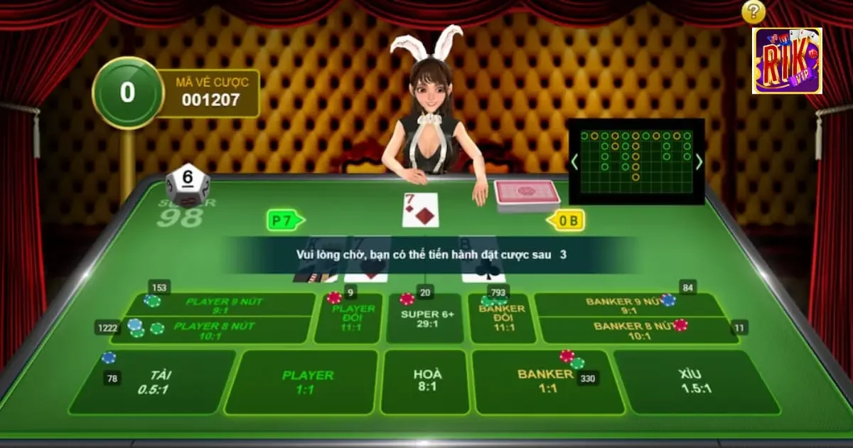 Các thuật ngữ cơ bản trong baccarat